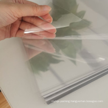 Transparent plastic pet roll film for thermoforming